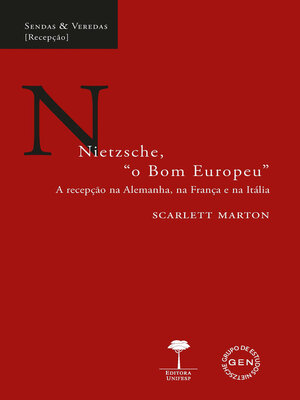 cover image of Nietzsche, "o Bom Europeu"